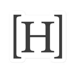 [H] Sticker - charcoal