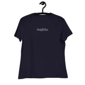 Help[H]er Tee Shirt - off white logo